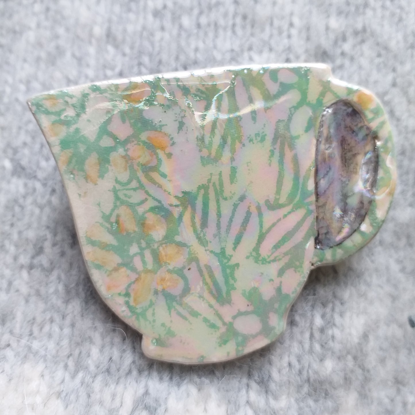 Teacup Brooch